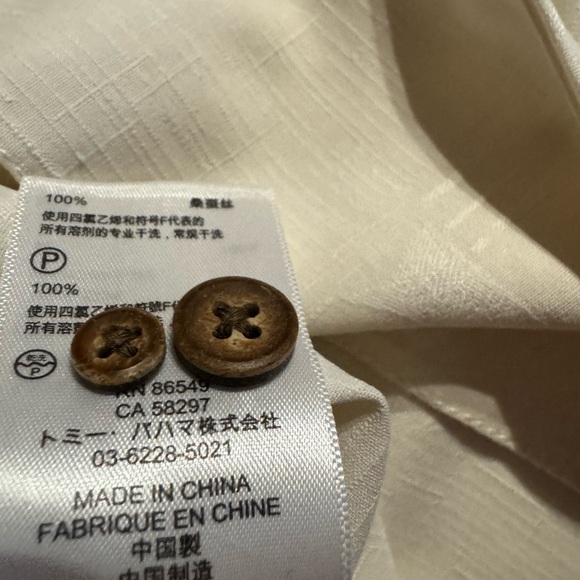 EUC Tommy Bahama Silk & Rayon Shirt. Size Large. Worn Only Once Or Twice. - Picture 8 of 8